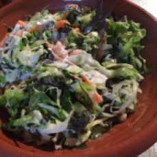 Sushi Dinner - Seaweed salad